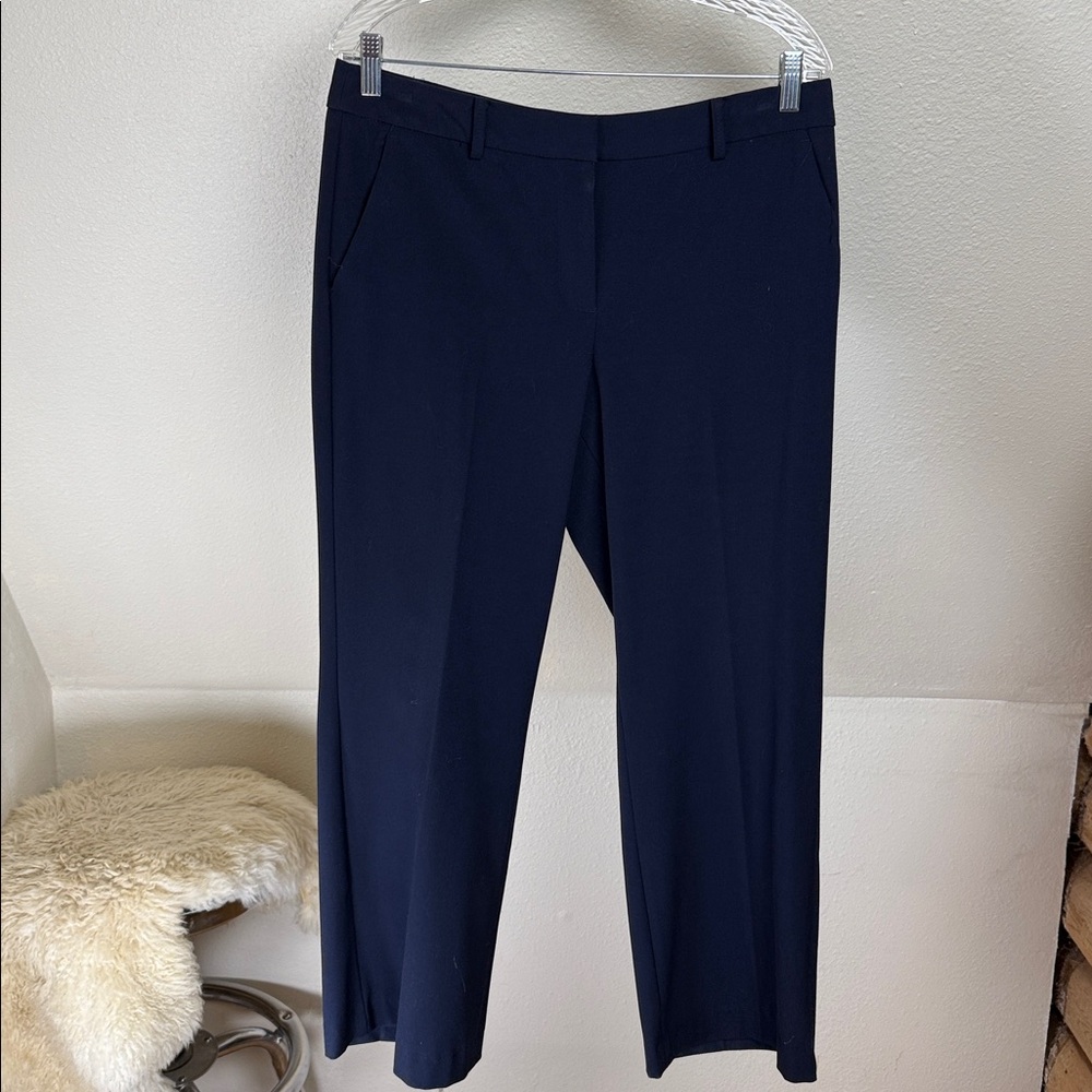 TALBOTS PETITES WINDSOR Navy Blue Pants w/Straight Legs. Size 10P